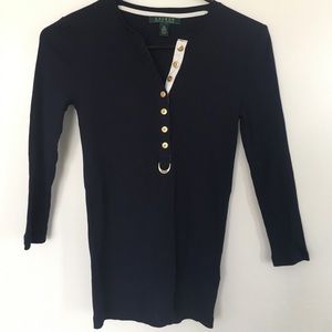 RALPH LAUREN LONG SLEEVE TOP